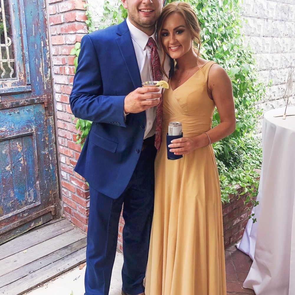 Bridesmaid Long Formal Dress